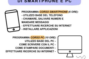 CORSO BASE DI UTILIZZO DI SMARTPHONE E PC